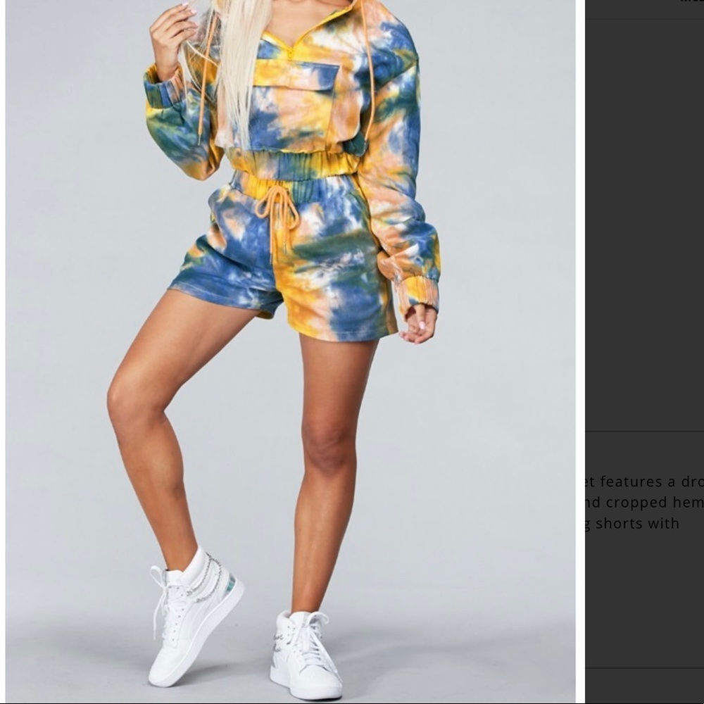 Oversized Short Set - Picture 2 of 2